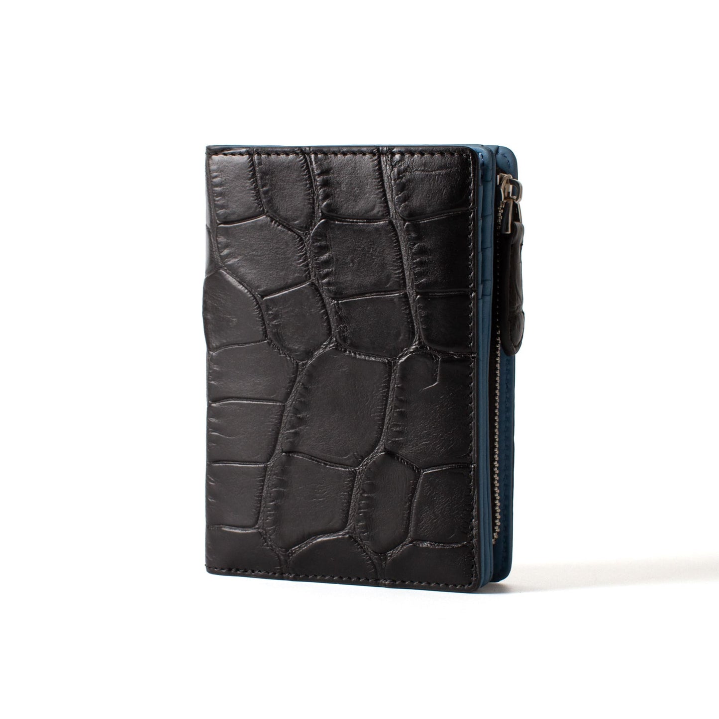 Sebek ミドルウォレット イタリア製ワニ革(セミマット加工) LCR-1215M