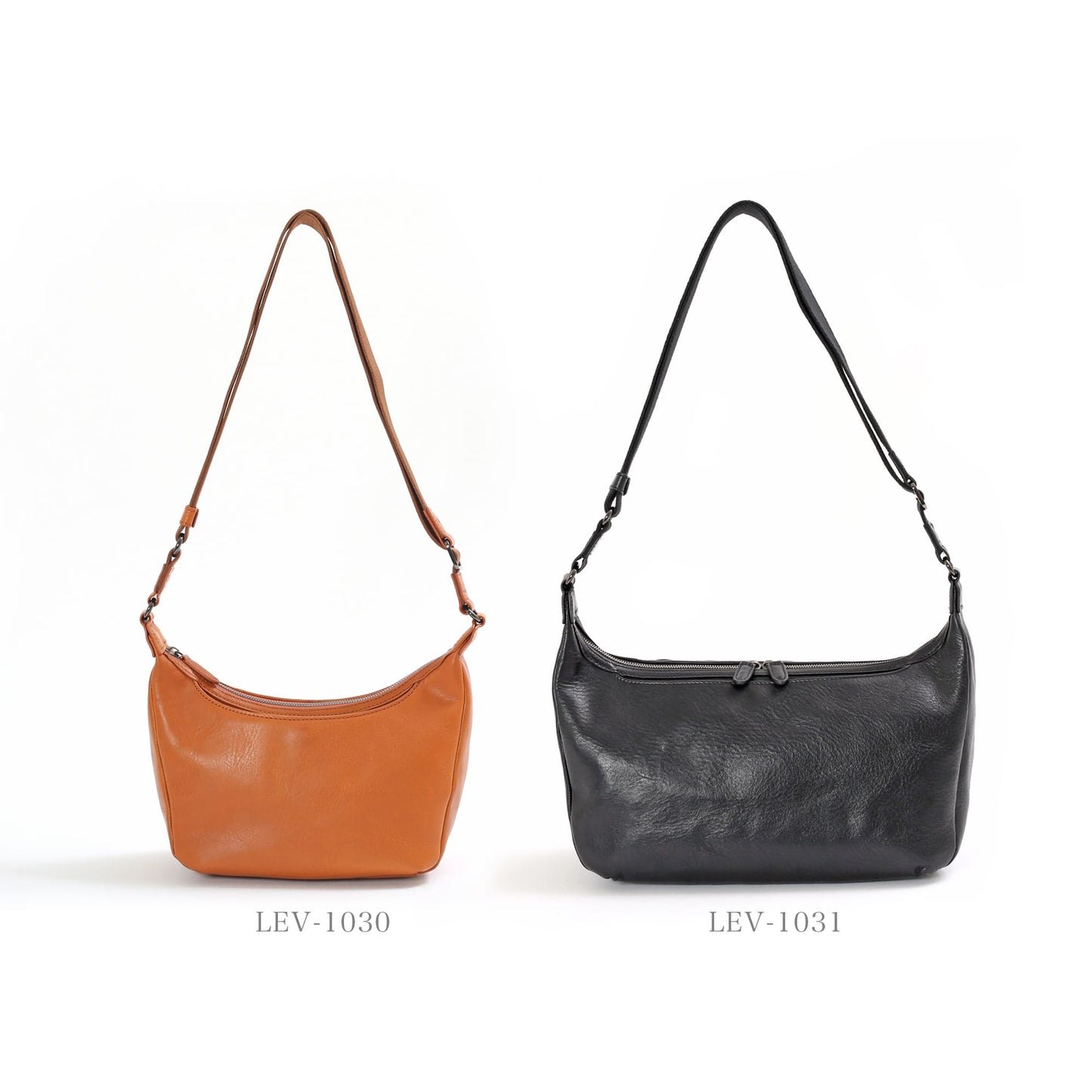EVERY ハーフムーンショルダーバッグ(S) イタリアンレザー LEV-1030